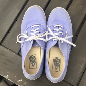 Lavender colored vans!!